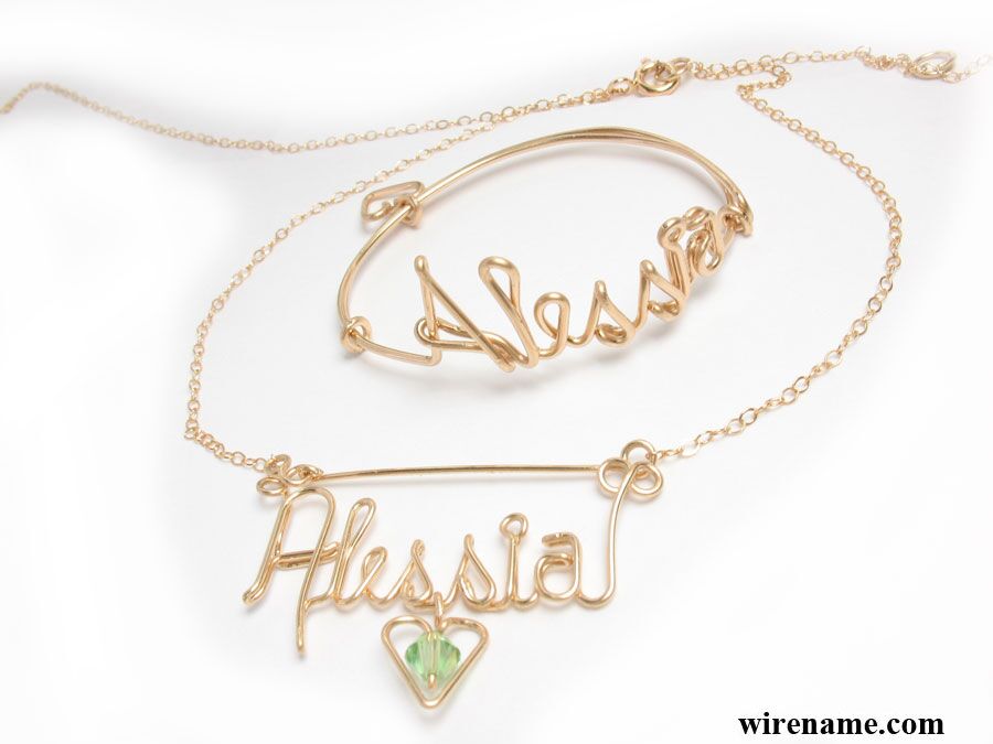 Alessia_baby_bracelet_necklace_0106v Personalized wire name bracelet anklet